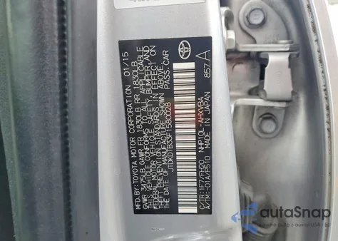 2015 Toyota Prius C from USA, damaged, VIN JTDKDTB33F1580028